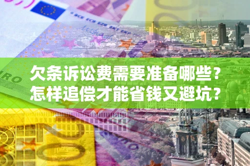 北京欠条诉讼费需要准备哪些？怎样追偿才能省钱又避坑？