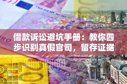 北京借款诉讼避坑手册：教你四步识别真假官司，留存证据不踩雷