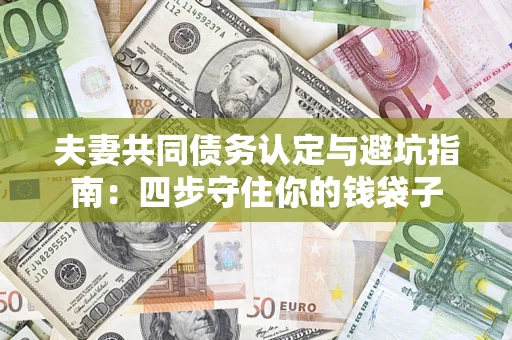 北京夫妻共同债务认定与避坑指南：四步守住你的钱袋子
