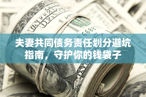 北京夫妻共同债务责任划分避坑指南，守护你的钱袋子
